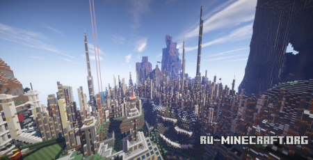  Scale Dystopian City  Minecraft