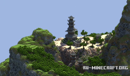  Oriental Temple  Minecraft