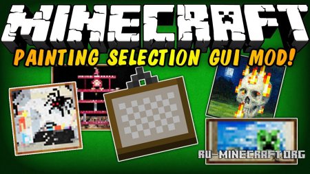  Painting Selection Gui Revamped  Minecraft 1.12
