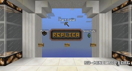 Replica - A peaceful PVP minigame  Minecraft