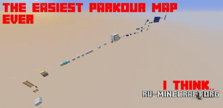  The Easiest Parkour  Minecraft