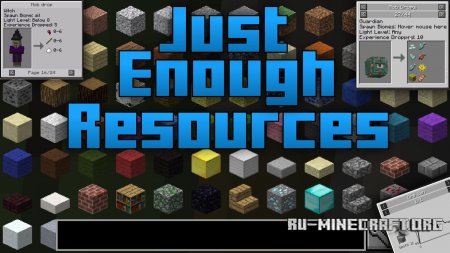  Just Enough Resources  Minecraft 1.12.1
