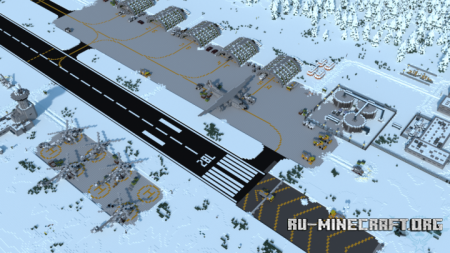  Arctic Military Island  Minecraft
