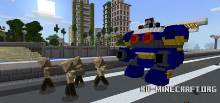 Скачать RoboCraft для Minecraft PE 1.1
