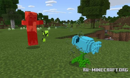  Plant VS Zombie  Minecraft PE 1.2