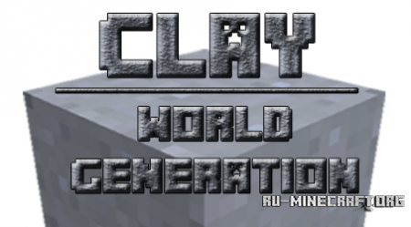  Clay WorldGen  Minecraft 1.12.1