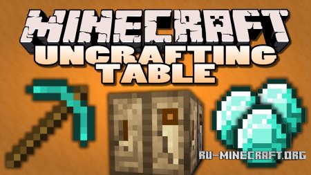  Uncrafting Table  Minecraft 1.12.1