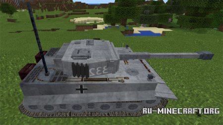  Tank (Tiger I)  Minecraft PE 1.2