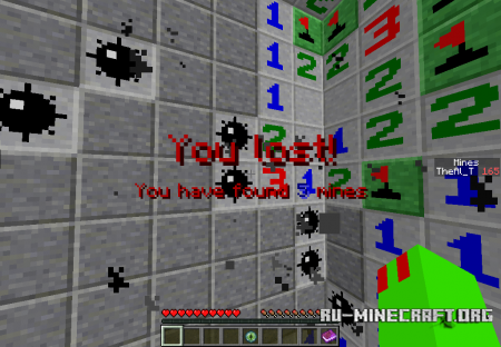  3D Minesweeper Game  Minecraft