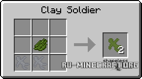  Clay Soldiers  Minecraft 1.12.1