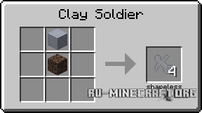  Clay Soldiers  Minecraft 1.12.1