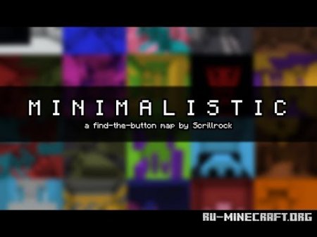  MINIMALISTIC - a find-the-button  Minecraft