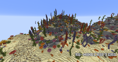  Under Water World with Coral  Minecraft