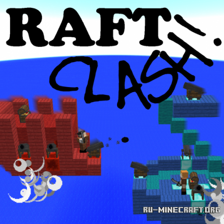  Raft Clash  Minecraft