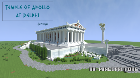  Temple of Apollo at Delphi  Minecraft