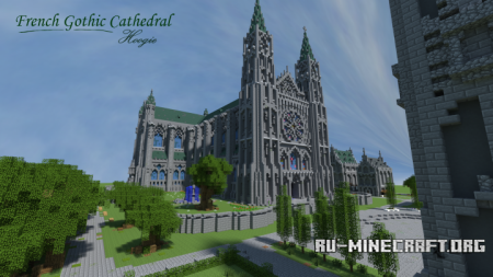  French Gothic Cathedral  Minecraft