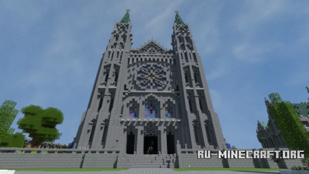  French Gothic Cathedral  Minecraft