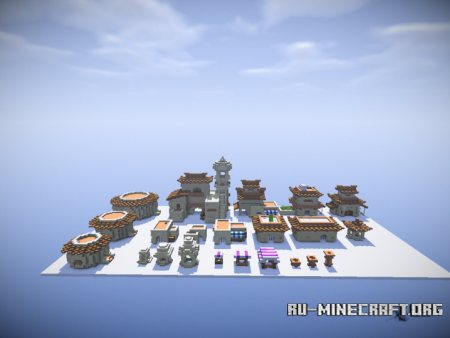  Japarabic Houses Building Bundle  Minecraft