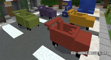  Mine-Cars  Minecraft PE 1.2