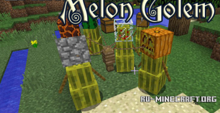  Melon Golem  Minecraft 1.12.2