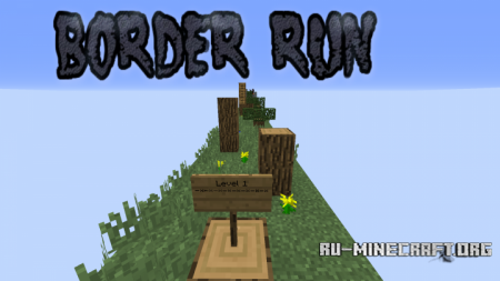  Border Run  Minecraft