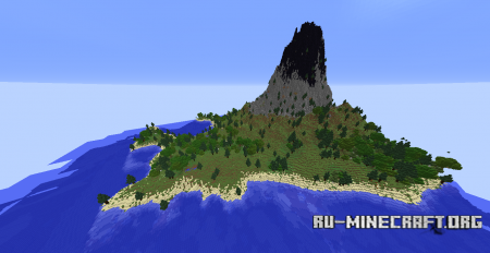  Volcano Survival Island  Minecraft