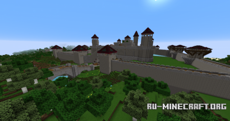  Stone Mountain Castle  Minecraft