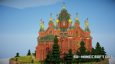  Scandinavian brick Cathedral  Minecraft