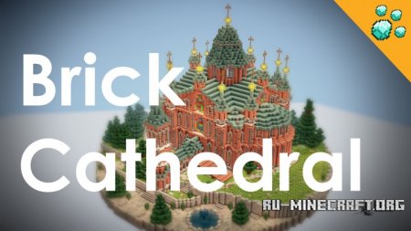  Scandinavian brick Cathedral  Minecraft