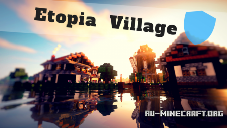  Etopia Village  Minecraft