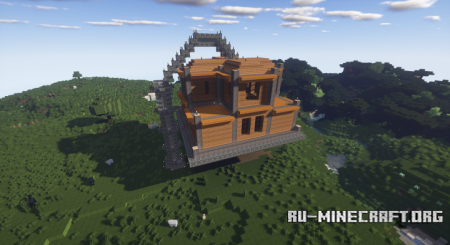  Hanging Survival House  Minecraft