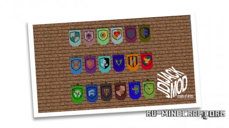  JJ Coats of Arms  Minecraft 1.12.2