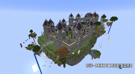  Floating Castle Skyblock  Minecraft