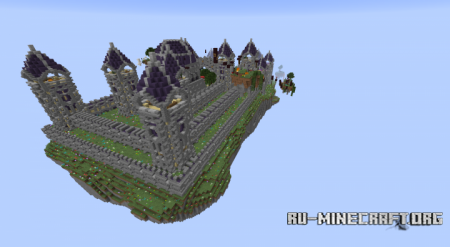  Floating Castle Skyblock  Minecraft