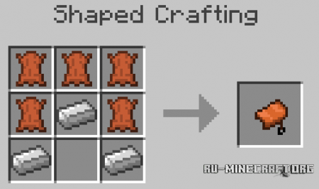  Craftable Horse Armour and Saddle  Minecraft 1.12.2