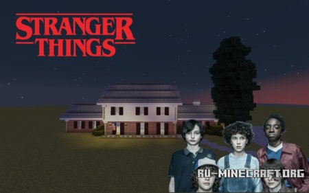  Stranger Things | Wheeler House  Minecraft
