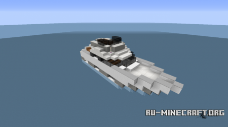  Motor Boat (full interior)  Minecraft