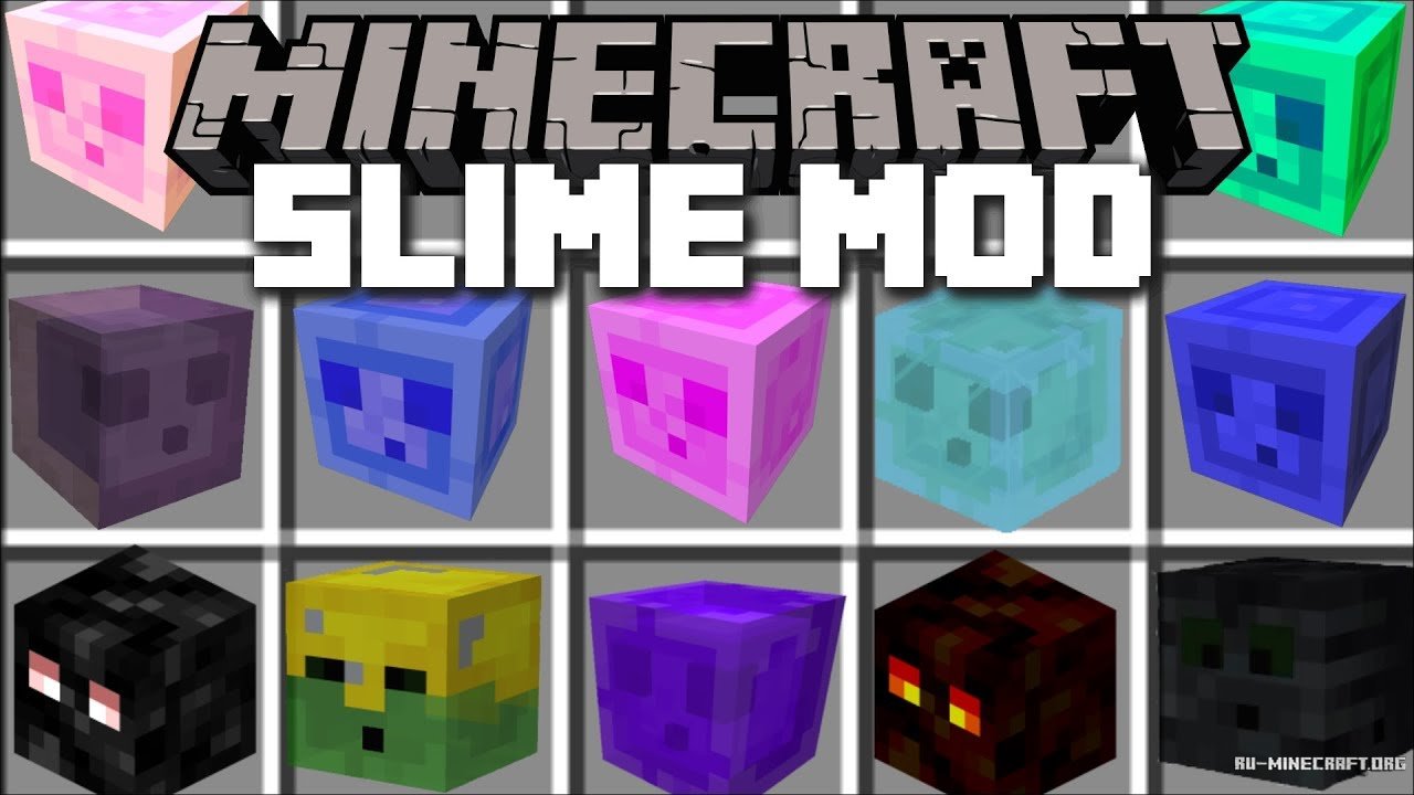 Скачать Slime для Minecraft 1.10.2.