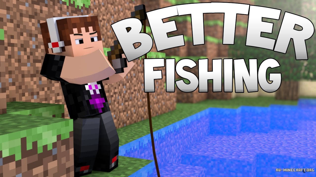 How To Automate Fishing In Minecraft Скачать Better Fishing для Minecraft 1.12.2