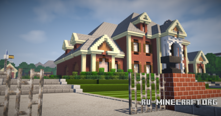  Brick Mansion 10  Minecraft