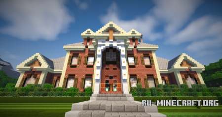  Brick Mansion 10  Minecraft