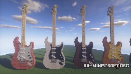  Guitar Collection  Minecraft