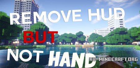  Remove HUD but Not Hand  Minecraft 1.12.2