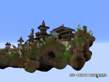  Moon Temple - Garden of Sky Hope  Minecraft