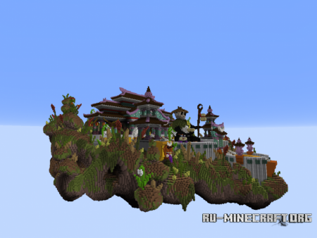  Moon Temple - Garden of Sky Hope  Minecraft