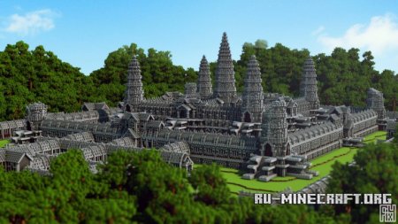  Angkor Wat - Monumental Temple  Minecraft