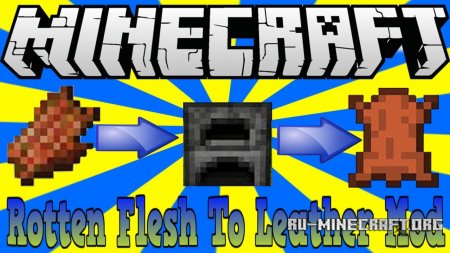  Just Another Rotten Flesh to Leather  Minecraft 1.12.2