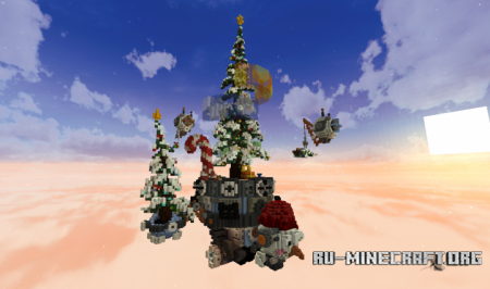  Flying Christmas Tree  Minecraft