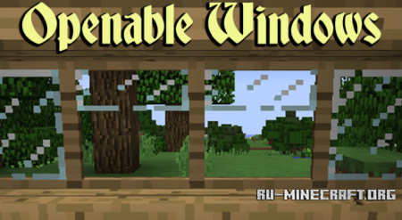  Openable Windows  Minecraft 1.12.2