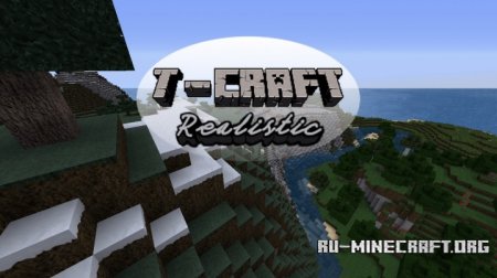  T-Craft Realistic [64x]  Minecraft 1.12